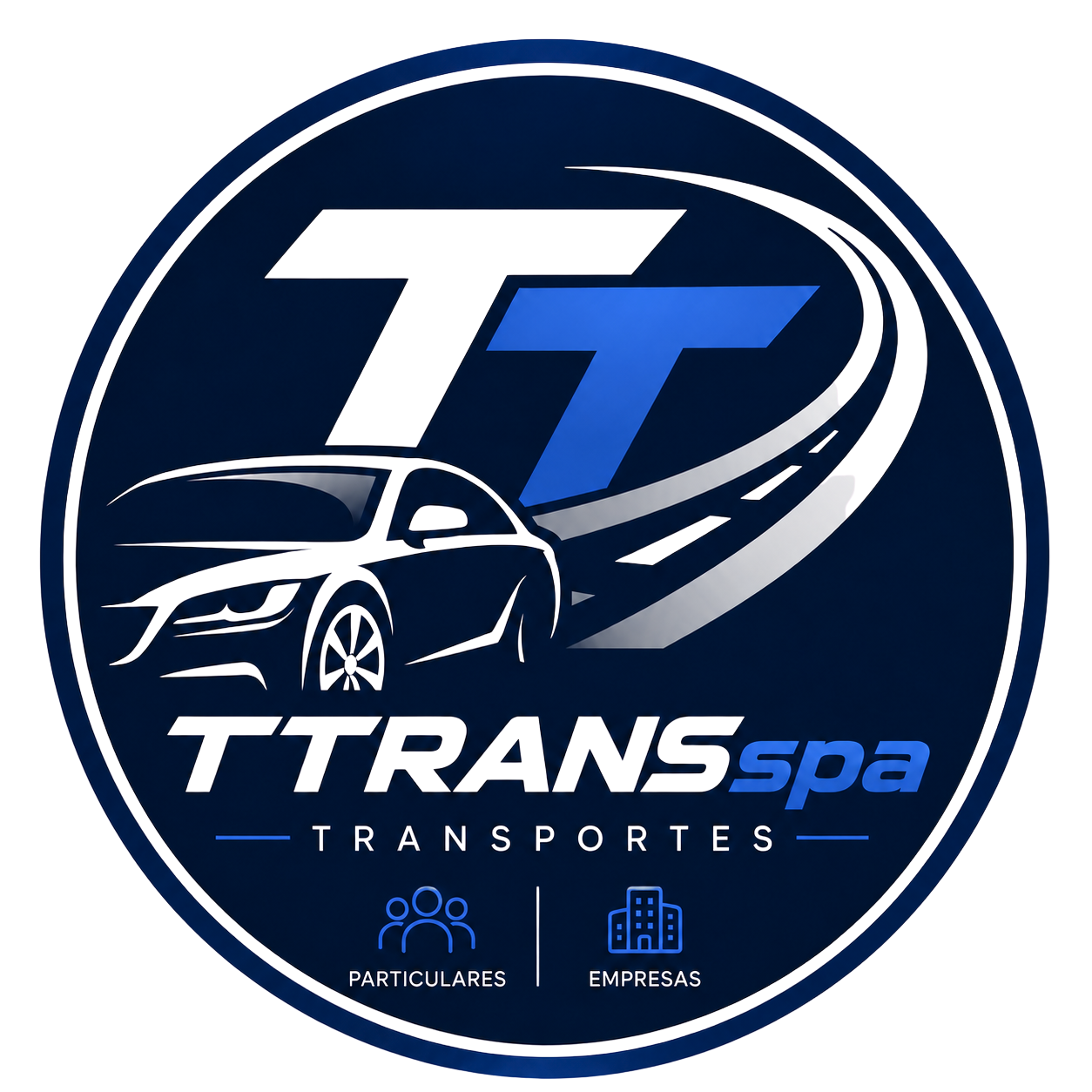 Logo oficial de TTRANS SpA — transportes para particulares y empresas