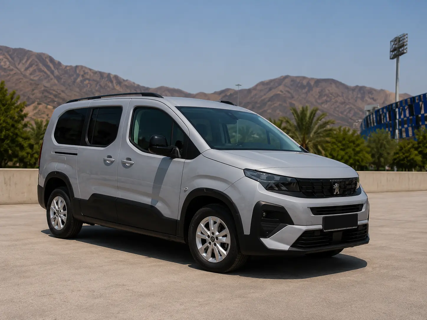 Peugeot Rifter 1.5 — vista tres cuartos